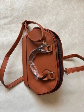 Women’s Crossbody Bag in Rust Orange